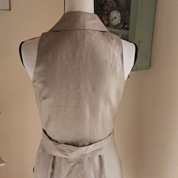 INC International Concepts Linen Dress - Picture 7 of 13